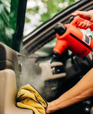 Steamer to keep your interior looking brand new!