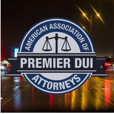 American Association of Premier DUI Attorneys. Founding Member and State Ambassador.