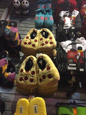 Pizza slippers