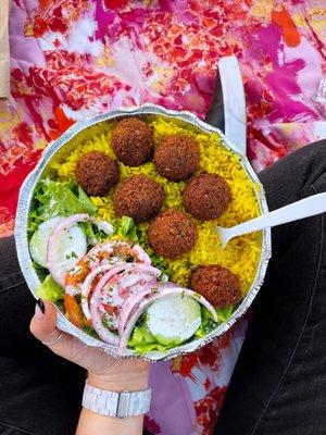 Falafel platter