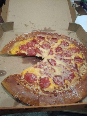 Pretzel Crust Pizza