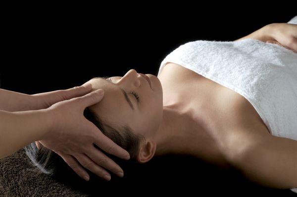 MASSAGE DURING FACIAL HELPS RELEASE STRESS AND TENTION