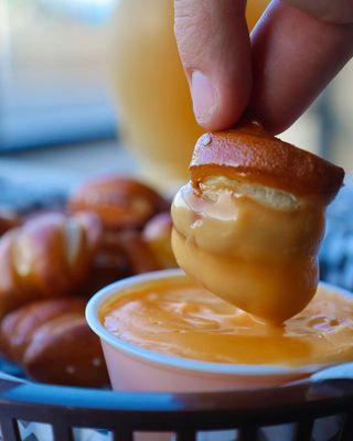 Pretzel Bites - with beer cheese