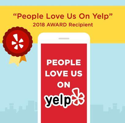 Thank you, @yelp users! We're feeling the love today. Thank you for all your support!