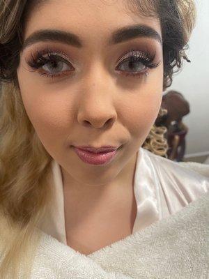 She loved her look for her quinceañera