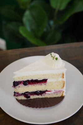 Blueberry Fresh Cream Cake