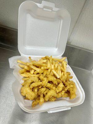 Fried Conch Dinner