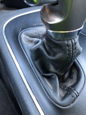 Shifter boot still dusty