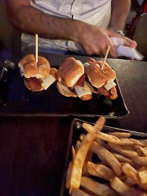 Chicken sliders