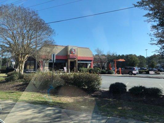 Dunkin store front