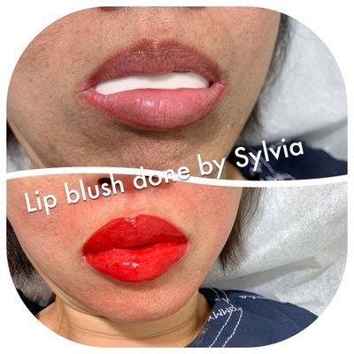 Lips blush 260$ includes Tuoch up