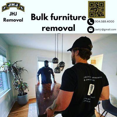 Bulk furniture removal