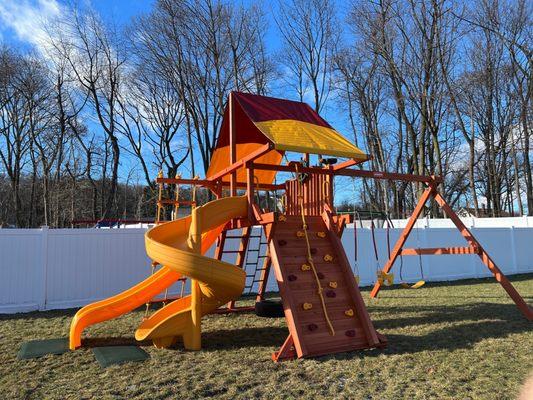 Glorious 6ft - 3 swing - 2 slide set