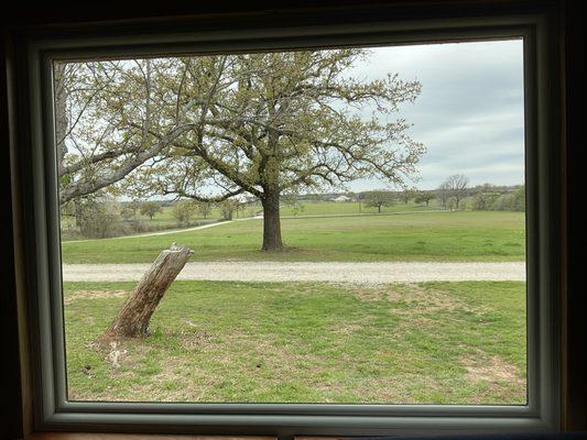 Replaced two smaller windows with this large one. Love it, they did a great job!