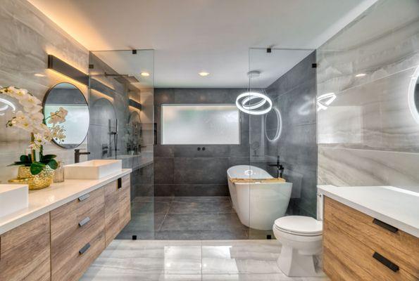 Experience luxury every day. Master your space with a bathroom remodel by Nailed It Builders