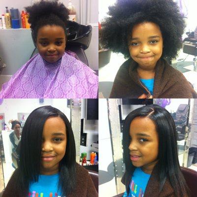 Children Blow Out's Styled by Wanda.