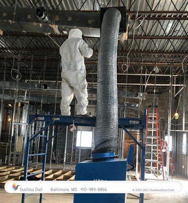 Commercial Duct Cleaning by Dustless Duct of Baltimore