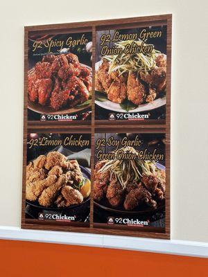 Chicken Menu