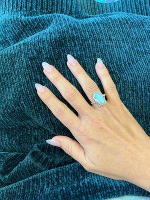 Acrylic gel nails