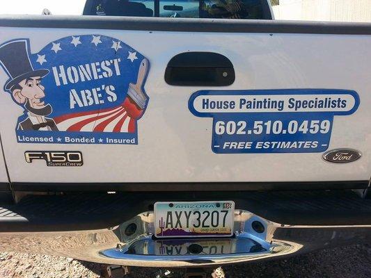 Honest Abes Painting