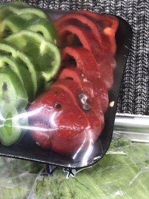 Moldy peppers