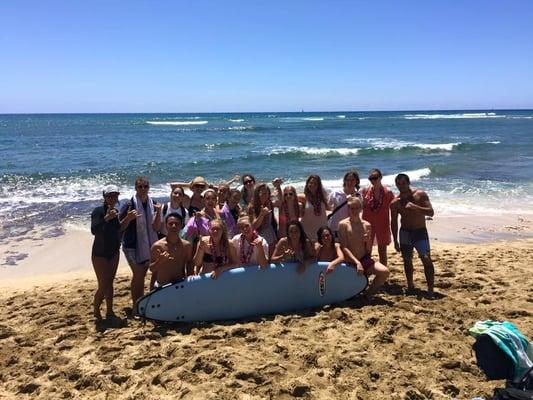 Lets go surf team!