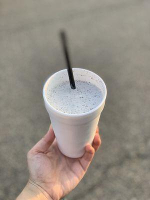 Small Thick Shake (~$5) with banana and crushed Oreos.