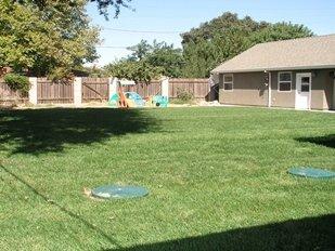 After the installation of the Hoot Septic System