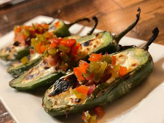 Grilled Jalepeno Poppers