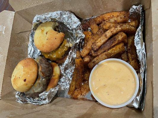 Freedom Fries Parmesan Garlic Classic Slider