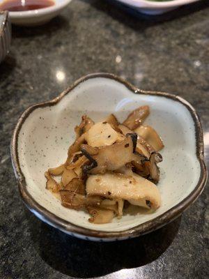 Abalone (delicious and warm!)