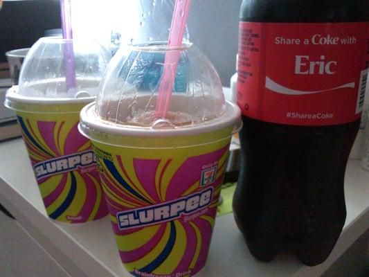 Drink all the free Slurpees!!!!! 7/11/14