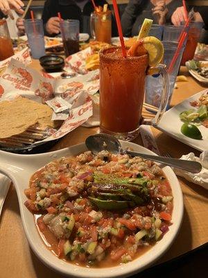 Ceviches & Beer