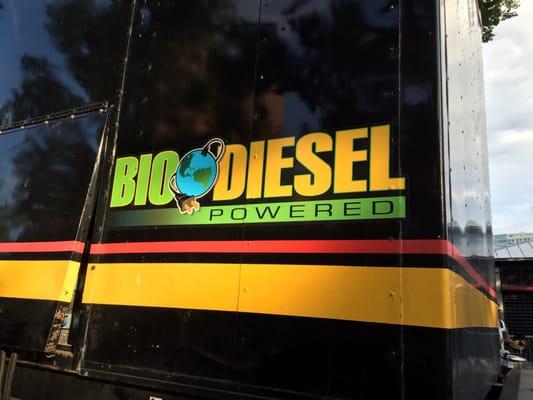 Bio-diesel powered