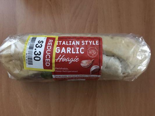 Italian Style Garlic Hoagie