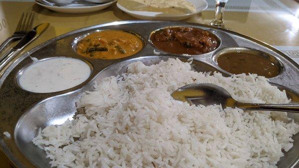 Non-veg thali