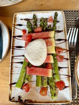 Watermelon burrata salad