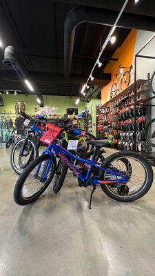 Kids' bikes