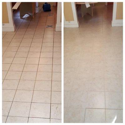 Save Money, Don't replace your tile but consider grout cleaning!