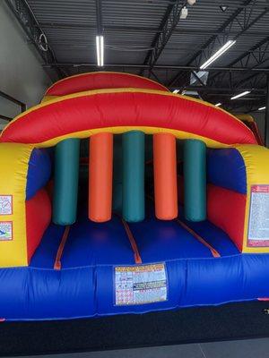 One of our big bounce obsicle courses.