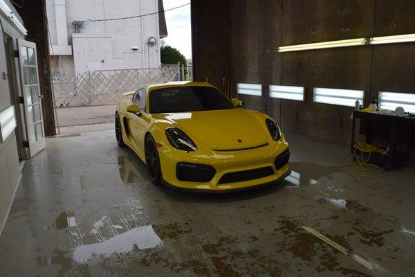 Porsche Cayman GT4 Ultimate Clear Bra Package SunTek Ultra and Opti-Coat Pro Plus