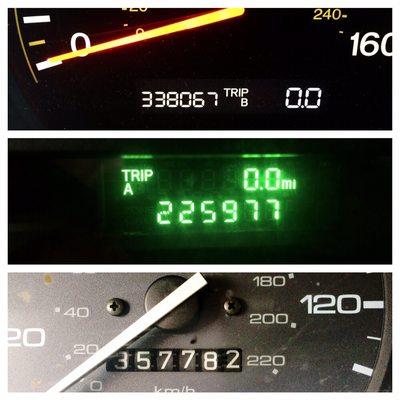 This is the kind of mileage you can expect when you have Catalano Auto service your vehicle