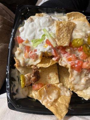 Chicken nachos