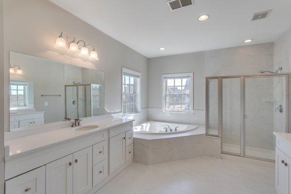 Masterbath remodel in Bristow