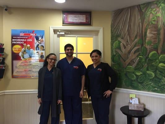 The Staff at Urgent Care USA. We're here to help!