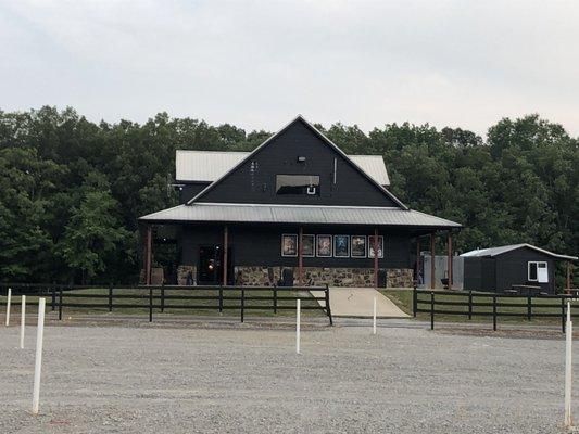 Restaurant and restrooms