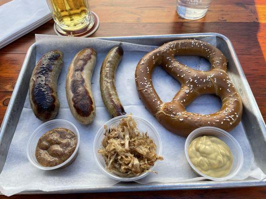 Sausage platter