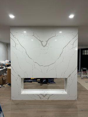 Quartz Fireplace (Back)