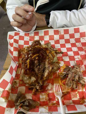 Huge Loaded backed potato