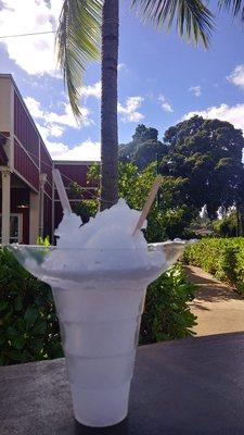 Coconut shave ice